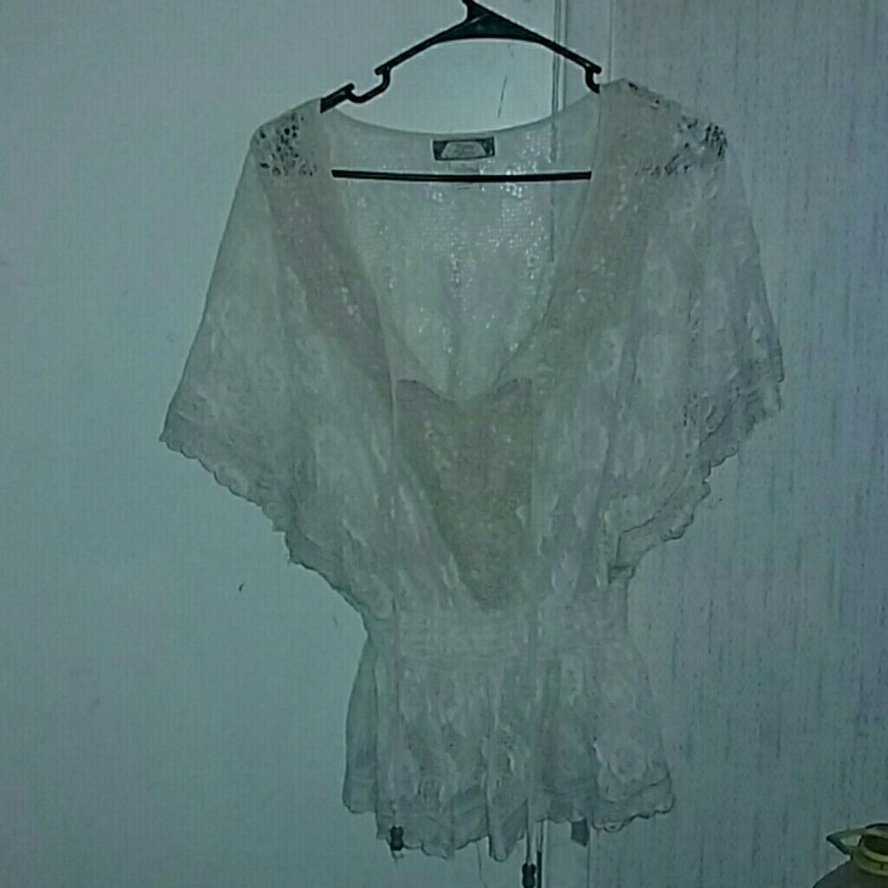 Flying Tomato, floral designed blouse.